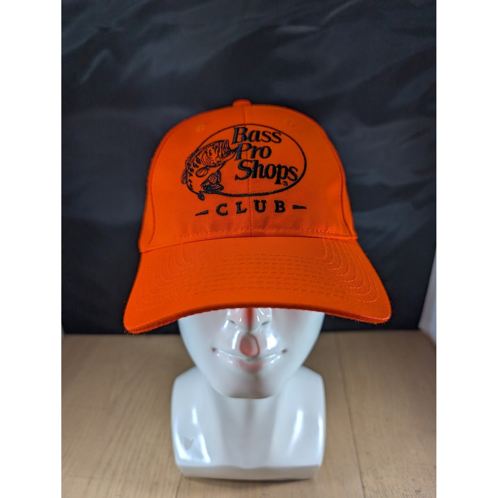 Bass Pro Shops Club Hat Hunting Fishing‎ Outdoors Cap Orange